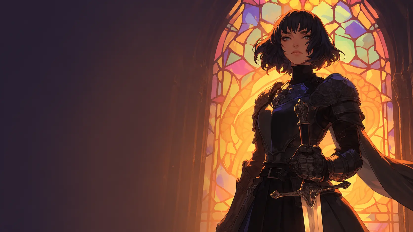 Amber Knight Mist theme preview